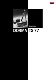 TS 77 DORMA - Madero