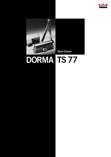 TS 77 DORMA - Madero