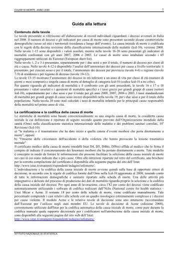 Guida alla lettura - Istat.it