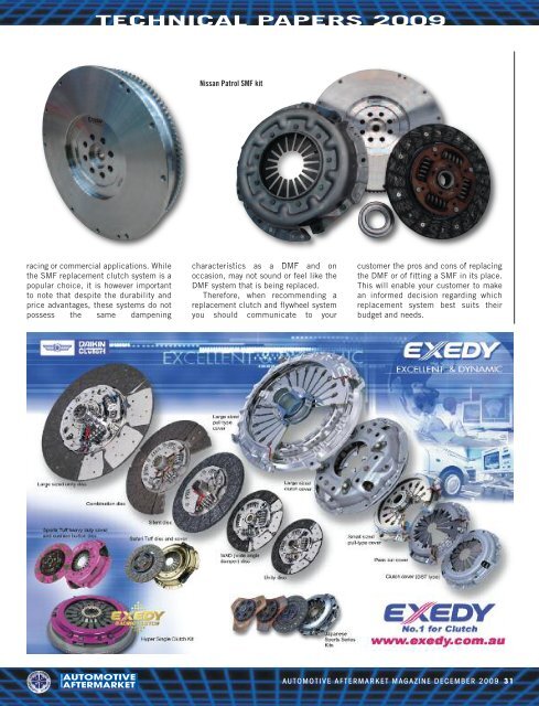 AM MAGAZINE SHELL - Australian Automotive Aftermarket Magazine