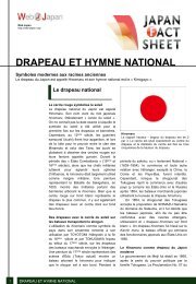 Drapeau et Hymne National - Web Japan