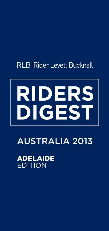 Download... - Rider Levett Bucknall