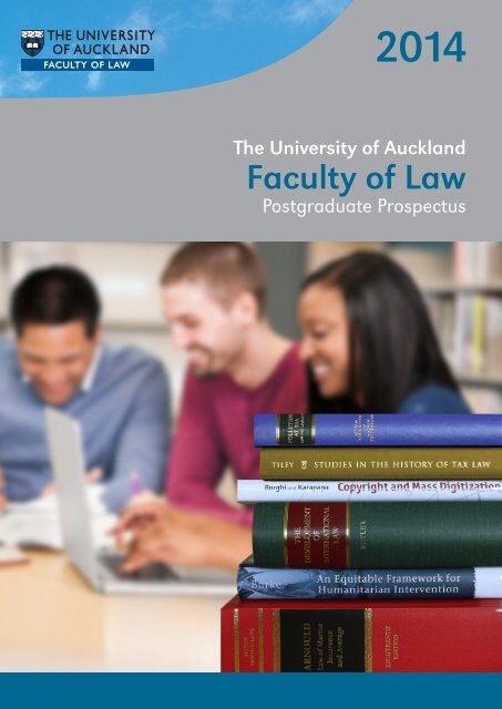 Law Postgraduate Prospectus 2014 - Faculty of Law - The University ...