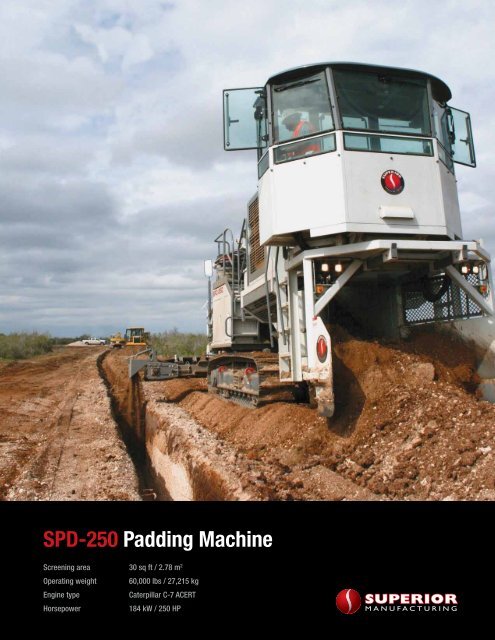 SPD-250 Padding Machine - Worldwide Machinery