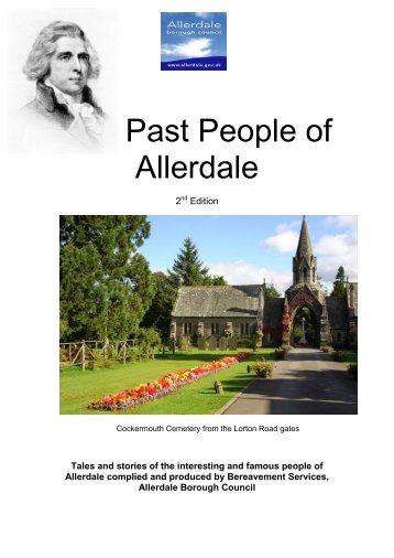 The Past People of Allerdale - Allerdale Borough Council