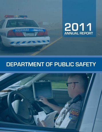 2011 DPS Annual Report - Arizona Department of Public Safety