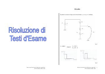 Esercizi Svolti