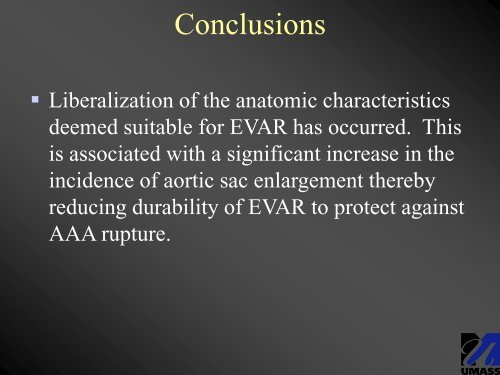 EVAR Instructions for Use (IFU): What They Mean ... - VascularWeb