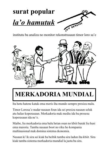 Merkadoria CAS - La'o Hamutuk