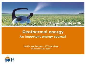 Deep Geothermal systems - Eindhoven University of Technology