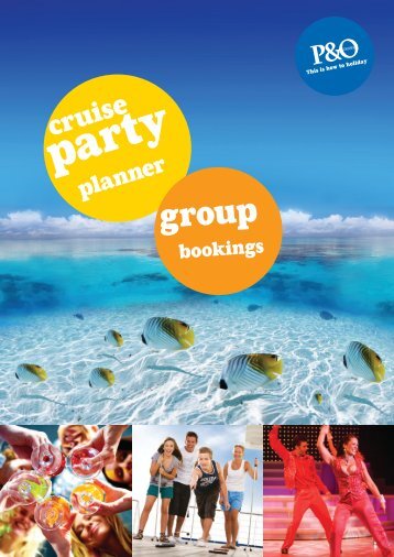Here are some ideas to get you started with planning - P&O Cruises