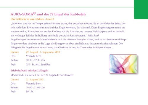 AURA-SOMA® und die 72 Engel der Kabbalah