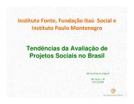 Apresentação - Instituto Fonte