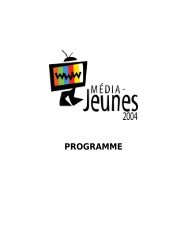 Télécharger le programme - Alliance médias jeunesse