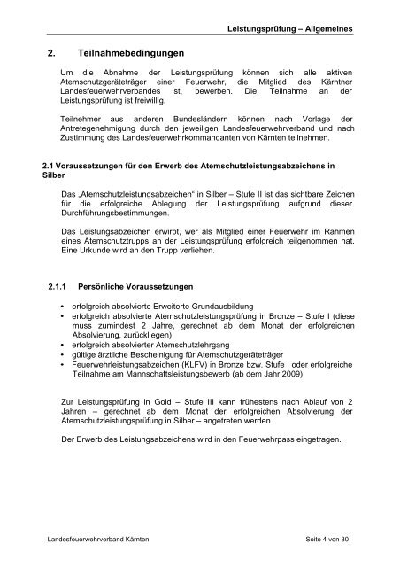 Durchführungsbestimmung ASLP Silber - Landesfeuerwehrverband ...