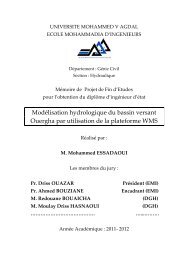 Essadaoui, M. 2012. ModÃ©lisation hydrologique du bassin ... - FACE