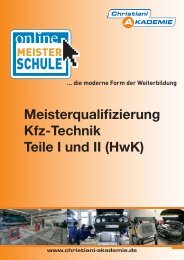 HwK - Online Meisterschule