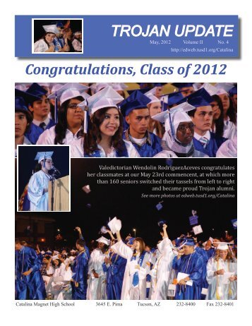 May, 2012 - Tucson Unified School District