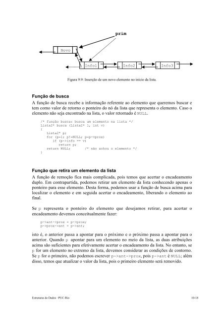 10. Listas Encadeadas