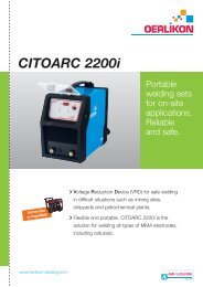 CITOARC 2200i - Oerlikon