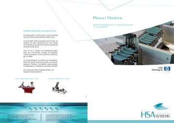 HSA Produkt Overview HP DE - Gruber GmbH