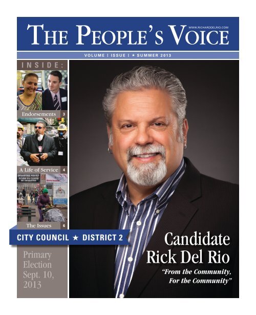 Candidate Rick Del Rio