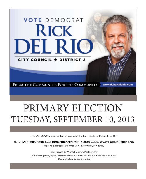 Candidate Rick Del Rio