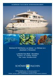 Horizon III Vollcharter, 29. Januar - 13. Februar 2011 (maximal 21 ...