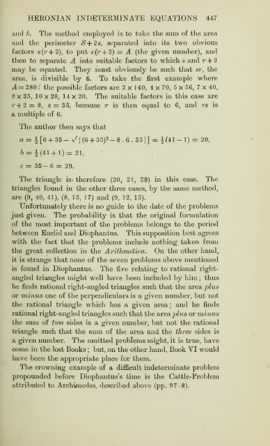 A history of Greek mathematics - Wilbourhall.org