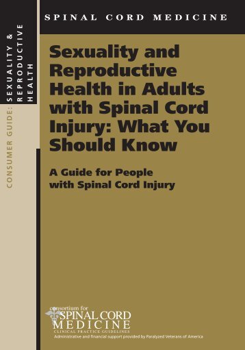 Sexuality and Reproductive Health in Adults with Spinal Cord Injury ...