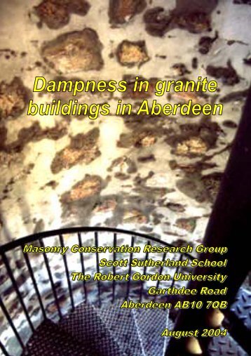 Dampness in Granite Buildings Part 1 - Aberdeen City Council