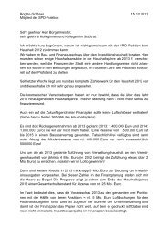 Anmerkungen von Brigitte GrÃ¤bner zur Ablehnung ... - SPD Alzenau