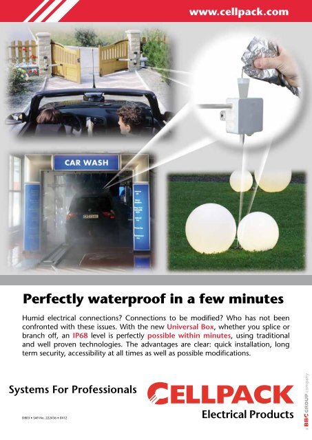CELLPACK ELECTRICAL PRODUCTS visual data 2