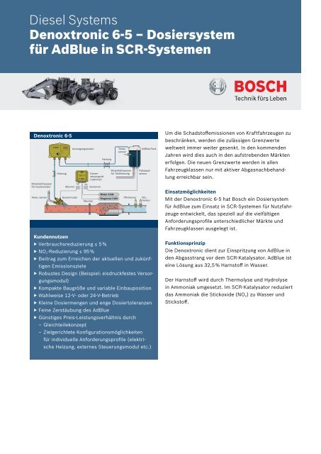 Denox 6-5 - Bosch Automotive Technology