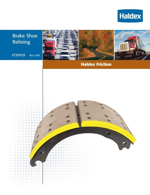 Haldex Brake Shoe Identification Chart