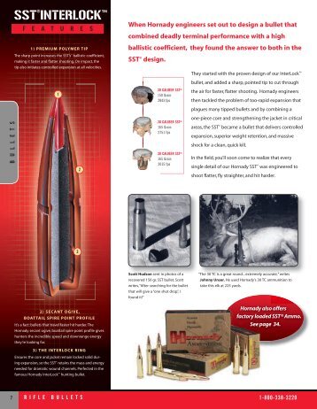 SSTÂ®INTERLOCKâ¢ - Hornady