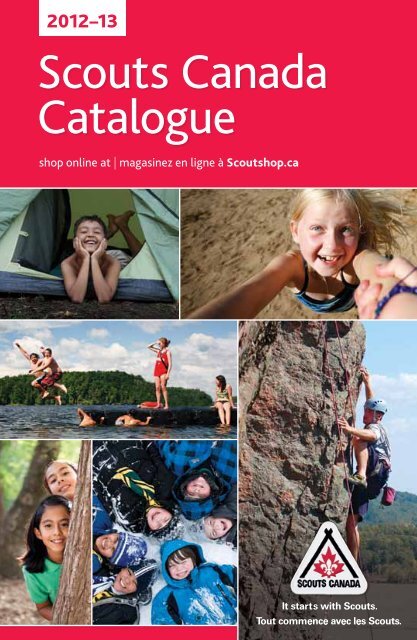 Scouts Canada Catalogue