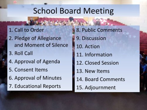 School Board Meeting - Wise County Public Schools