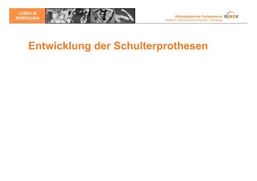 das PDF des Vortrags downloaden - OrthopÃ¤disches Fachzentrum ...