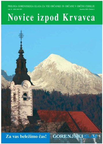 Številka 5, December 2003 - Cerklje.si