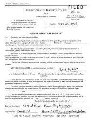 Search warrant - WBIR.com