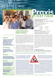 Ausgabe 11 / 2009 - Onkologische Schwerpunktpraxis Celle