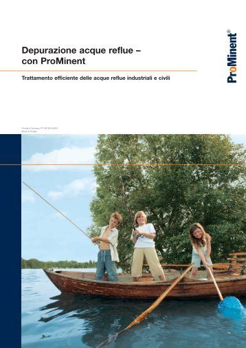 Depurazione acque reflue â con ProMinent - ProMinent Italiana S.r.l.