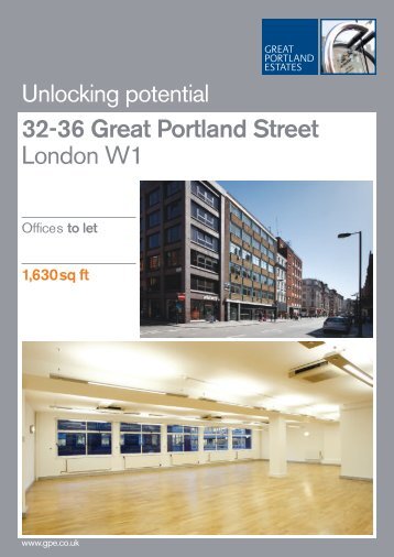 32-36 Great Portland Street London W1 - Great Portland Estates