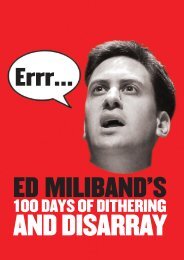 100 days of dithering and disarray - The Conservative Party