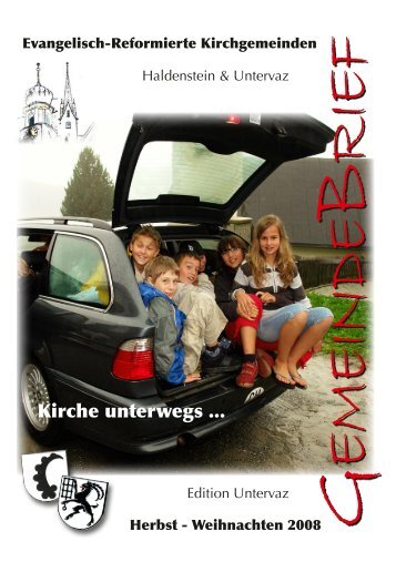 GB Uv 2008 - Reformierte Kirchgemeinde Untervaz