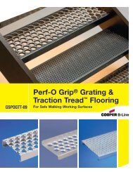 Perf-O Grip® Grating & Traction Tread™ Flooring - Grating Pacific