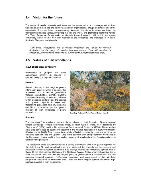 DRAFT Tuart Conservation and Management Strategy