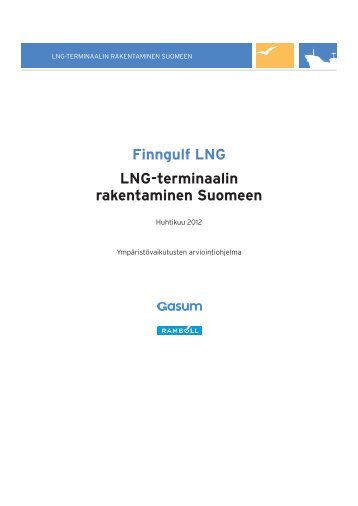 Finngulf LNG LNG-terminaalin rakentaminen Suomeen