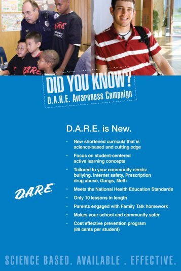 Download the 12 fact cards for family and classroom use. - Dare